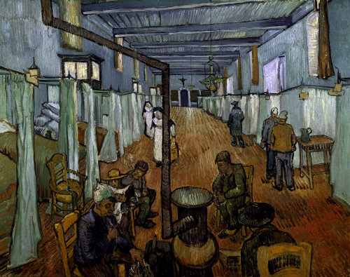 Ward in the Arles Hospital - Van Gogh Painting On Canvas